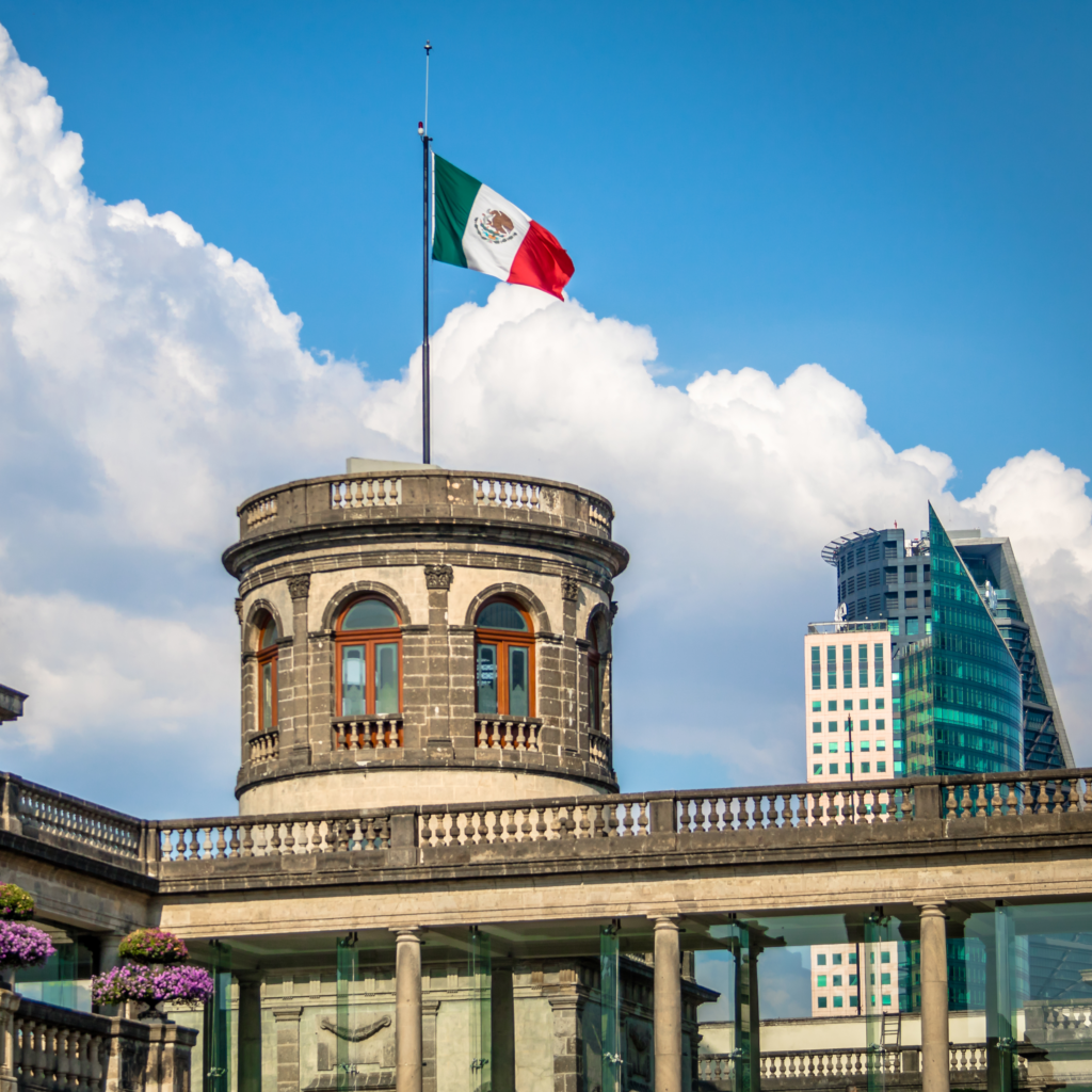 Chapultepec Castle in Mexico City.